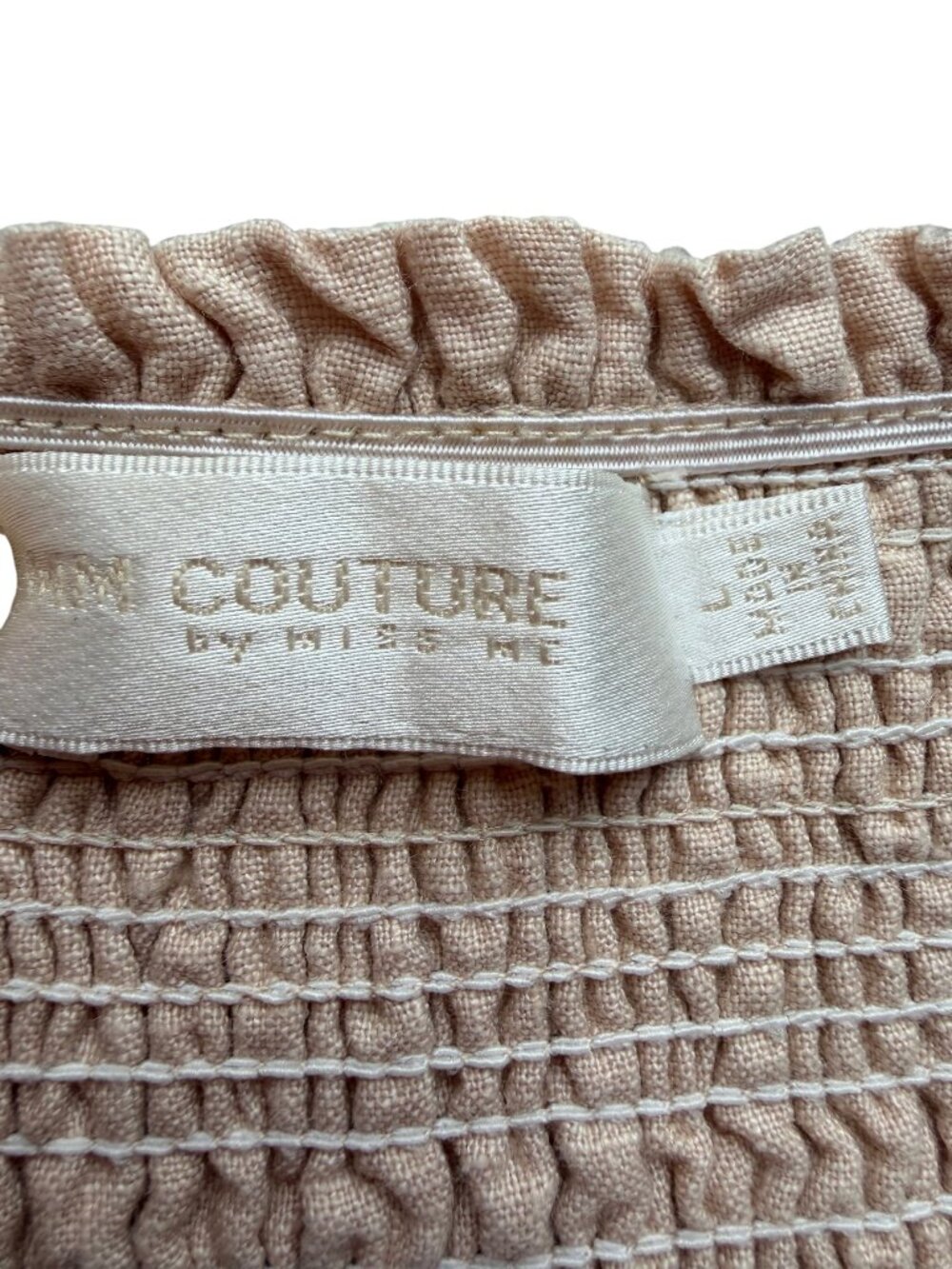 MM Couture by Miss Me Boho Festival Aztec Embroidered Linen Mini Skirt Size L 🌵 - Picture 3 of 5